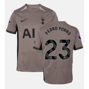 Tottenham Hotspur Pedro Porro #23 Koszulka Trzecich 2023-24 Krótki Rękaw